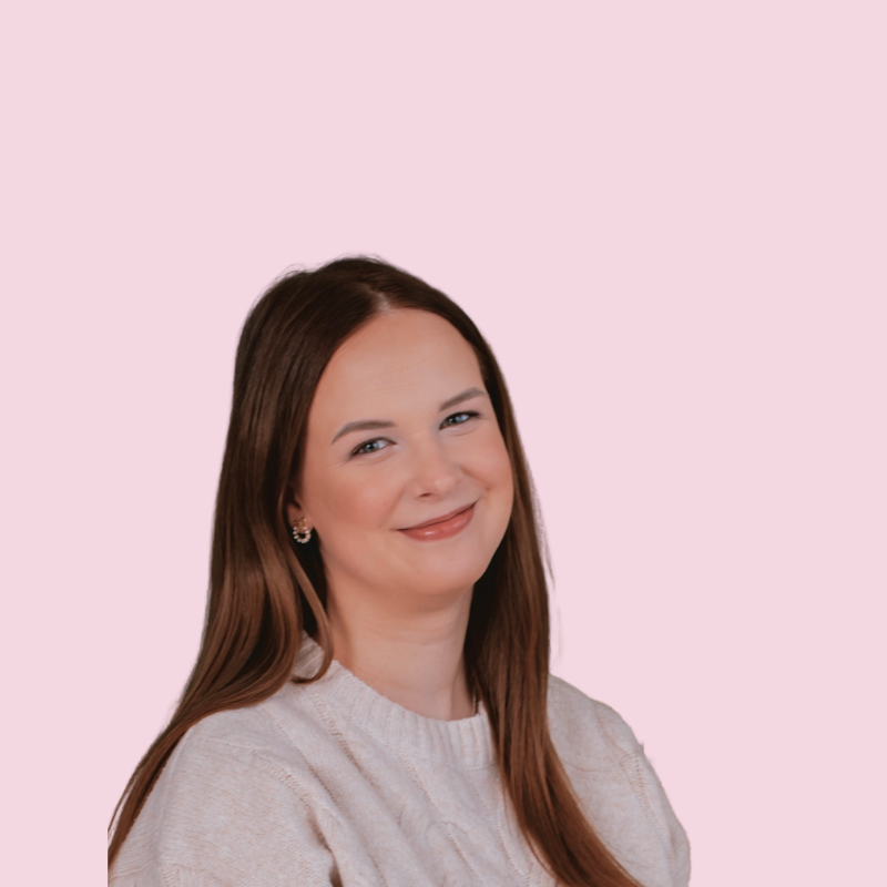 Neutral Pink Modern Circle Shape LinkedIn Profile Picture21